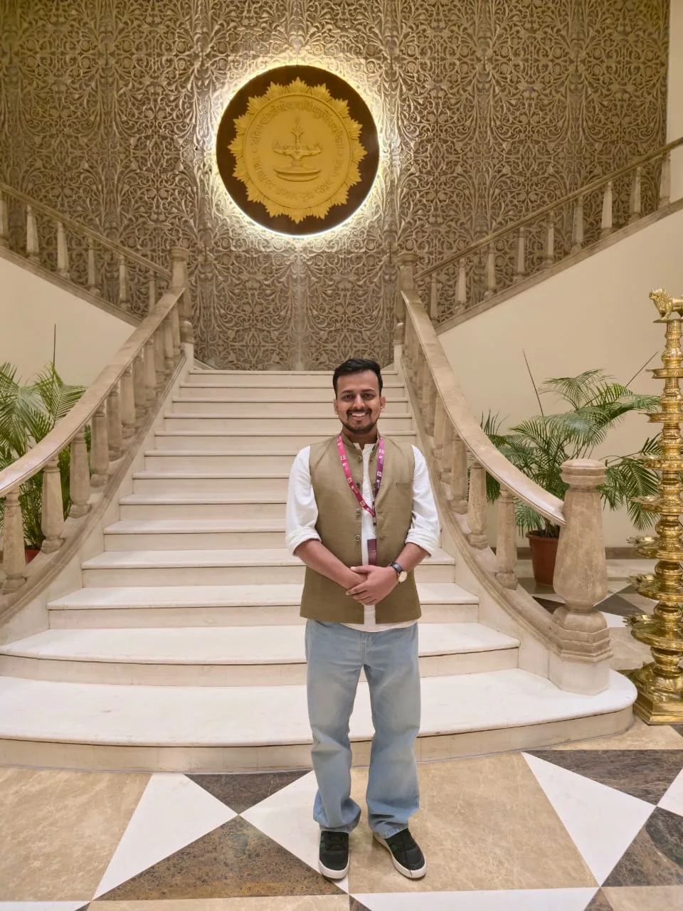 Vivek Vashishta at a public event venue